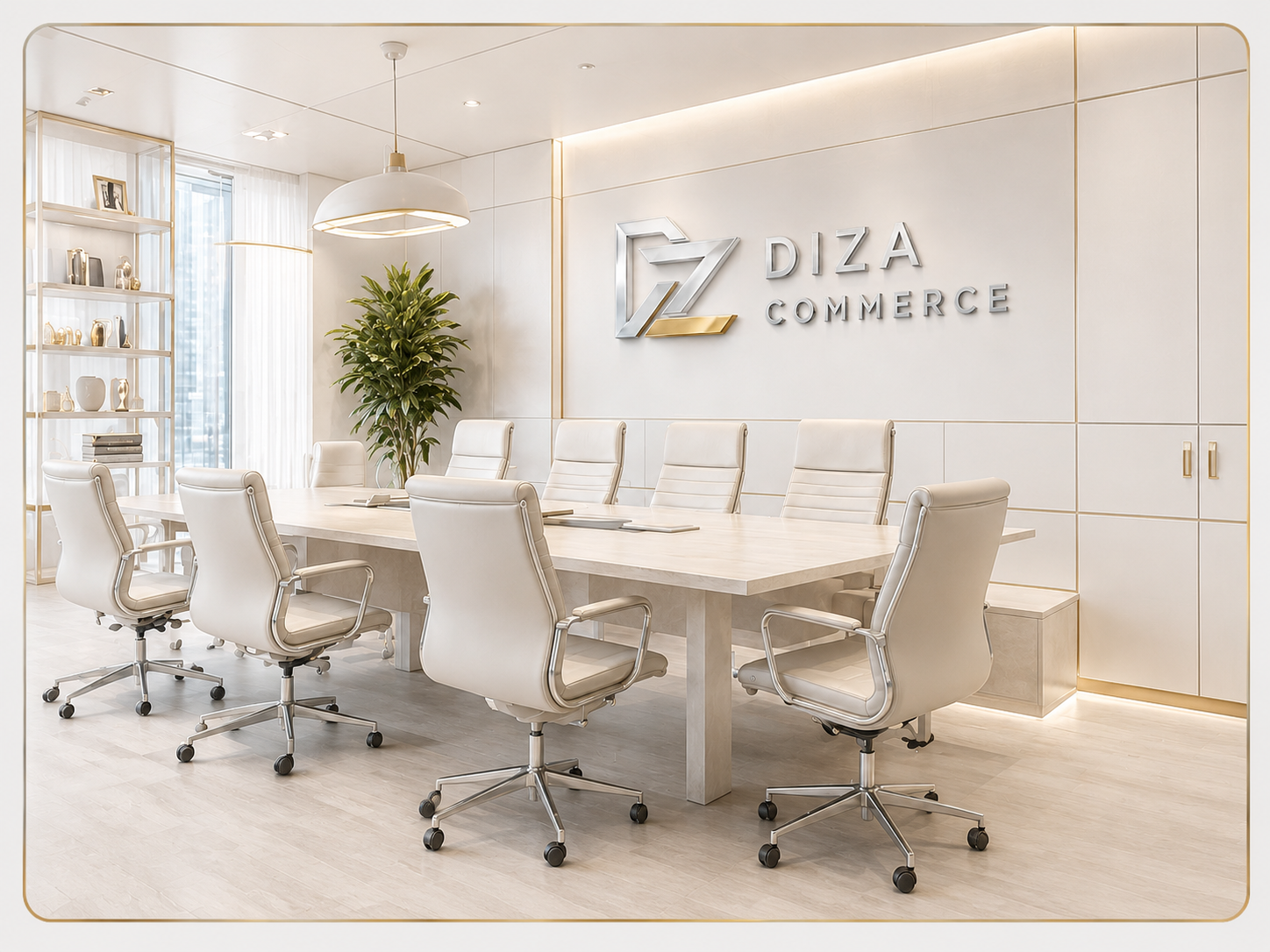 Modern Diza Commerce boardroom